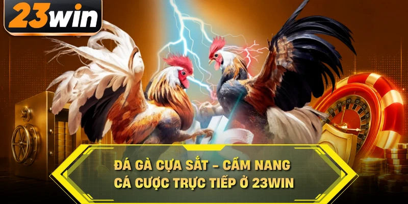 Đá Gà Cựa Sắt - Cẩm Nang Cá Cược Trực Tiếp Ở 23WIN