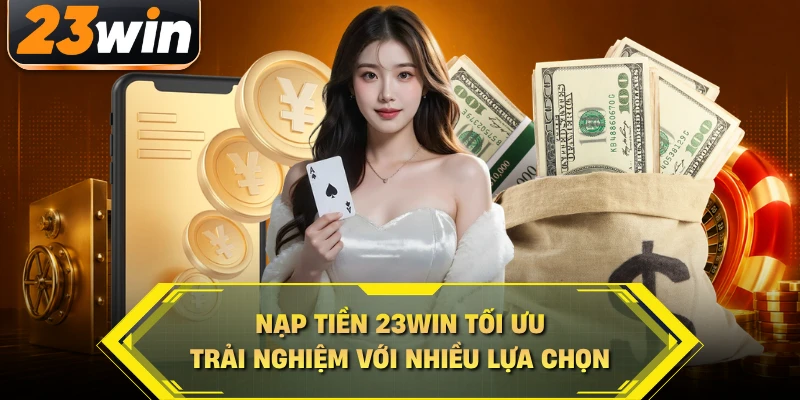 Nạp Tiền 23WIN Tối Ưu Trải Nghiệm Với Nhiều Lựa Chọn