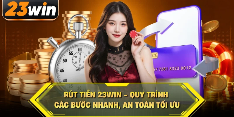 Rút Tiền 23WIN - Quy Trình Các Bước Nhanh, An Toàn Tối Ưu