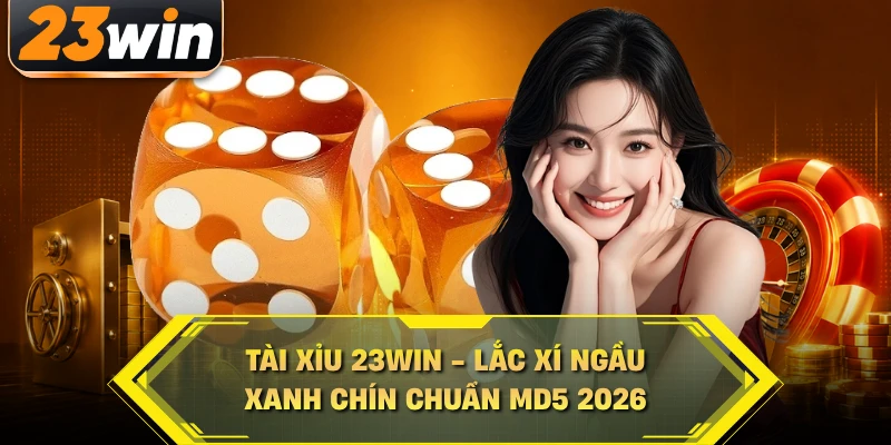 Tài Xỉu 23WIN - Lắc Xí Ngầu Xanh Chín Chuẩn MD5 2026